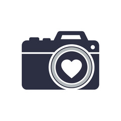 Red heart icon with a yellow star, symbolizing favorite, love, or rating on a white background.