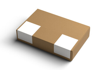 Cardboard Box Mockup