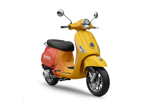 Scooter Mockup