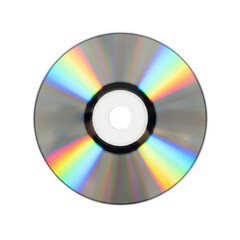 3d shiny cd isolated on transparent background transparent background