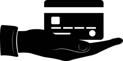 Bank card. A payment instrument for cashless payment for goods and services. Cash withdrawals and account management. Card with a chip and magnetic stripe.