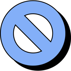 Abstract Ring and Arc Icon