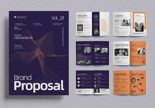 Corporate Brand Proposal Template