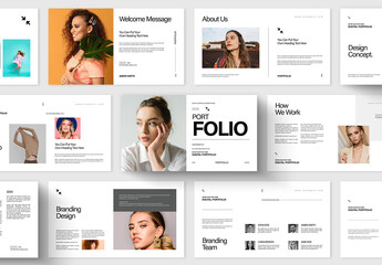 Minimal Portfolio Presentation Template
