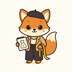 Cute Fox Fashion Designer