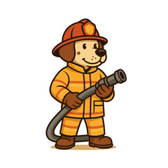 Firefighter Rescue Dog