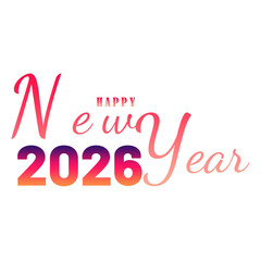 Celebration of Happy New Year 2026 