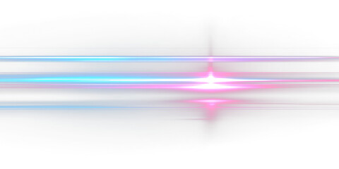 Blue-pink or purple speed lines on the road on a transparent background.PNG
