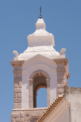 Campanario de la iglesia de Santo Antonio, Lagos, Portugal