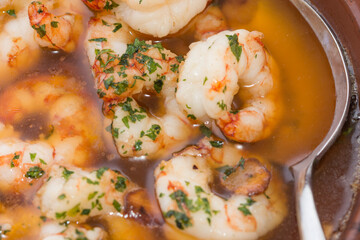 Gambas al ajillo