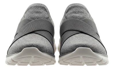 Breathable slip-on gym shoes featuring elastic bands for a secure fit.