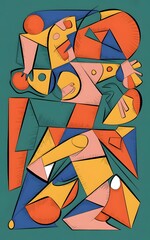 seamless pattern with cats