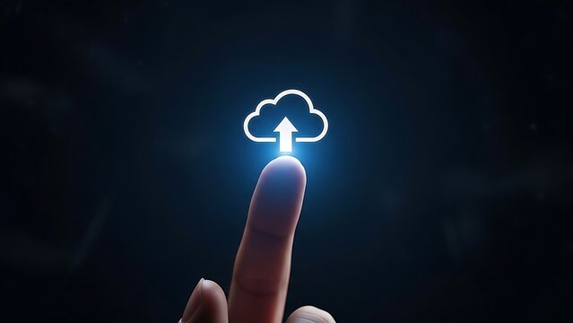 Uploading data to the cloud with a simple touch - Powered by Adobe