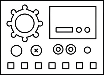 Futuristic HUD Interface Background