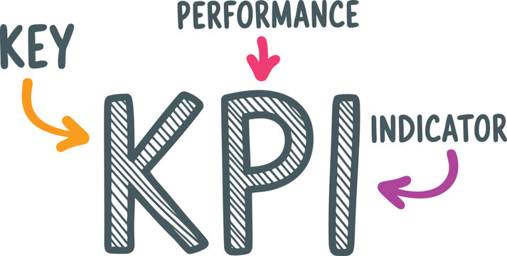 Business performance metrics and key indicator concept
