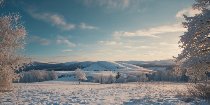 Frost-covered hills at Elslack Moor and Pinhaw Beacon during winter, highlighting erosion risk in natural landscapes