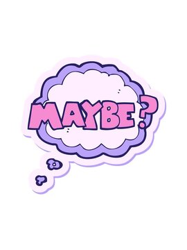 jiggle motion animation of sticker of a maybe cartoon symbol