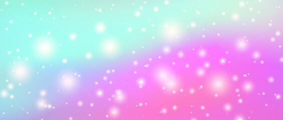 Soft Pastel Fairy Gradient Background with Sparkles