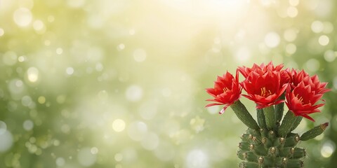 Christmas cactus plant with vibrant blossoms used as holiday decoration, seasonal floral display