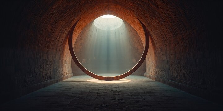 Subterranean section of a 15th-century observatory's meridian arc, highlighting historical navigation tools, World Heritage Day