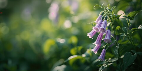 Hedge bindweed with delicate white blooms used as a decorative garden pattern