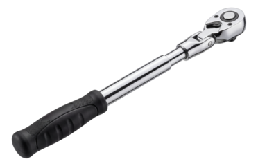 Extendable breaker bar for enhanced leverage, ideal for tire changing kits.