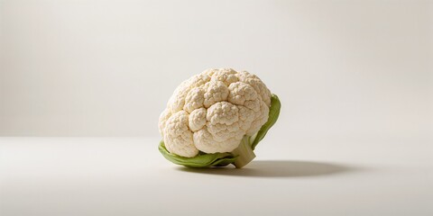 Uncooked cauliflower florets arranged for culinary preparation, emphasizing fresh vegetable intake
