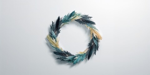 Abstract brush stroke artwork serving as backgrounds for visual layouts or UI design