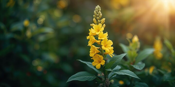 Tecoma stans, a native flowering shrub from the Americas in the Bignoniaceae family, suited for garden design, World Plant Day