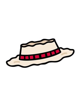 shaking motion animation of brazilian tarp hat with brim
