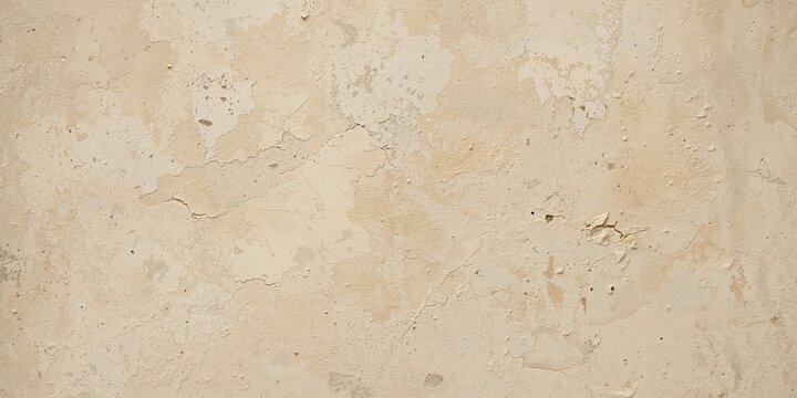 Old beige stucco wall surface with repetitive texture used as a background for visual projects