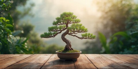 Old Japanese white pine bonsai, illustrating seasonal change and preservation techniques