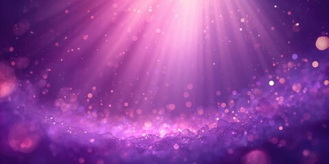 Violet backdrop with radiating light beams, ideal for header or layout backgrounds in digital media