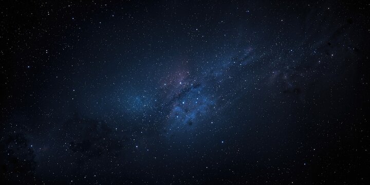 Starry sky background with cosmic patterns, suitable for background design and text overlay