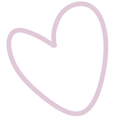 Vector illustration of a heart shape.