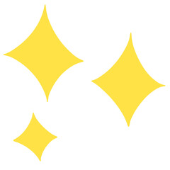 vector illustration of a golden star