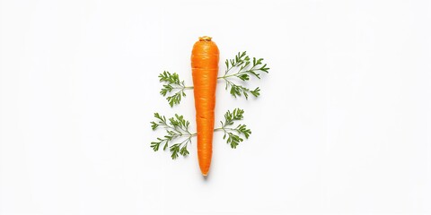 Freshly sliced carrot vegetable arranged on a background nutritious snack choices