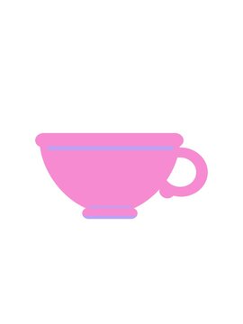 blinking radial lines animation of coffee cup