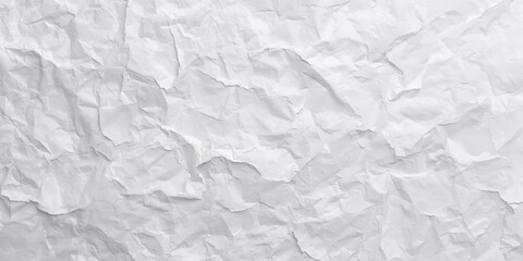 Obraz premium White paper with crushed texture overlay used as background for text and layout design