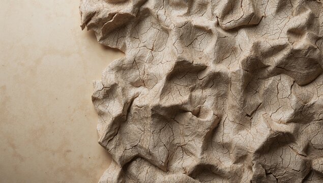 Macro view of foam sheet surface, highlighting its layered and rough texture for use as background in graphic projects, no holiday reference