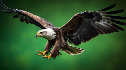 Fototapeta premium Generative AI- red tailed hawk