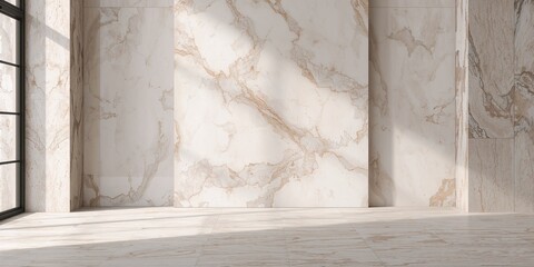 Natural stone textures in marble finish used as interior wall and flooring tiles for architectural design, Earth Day