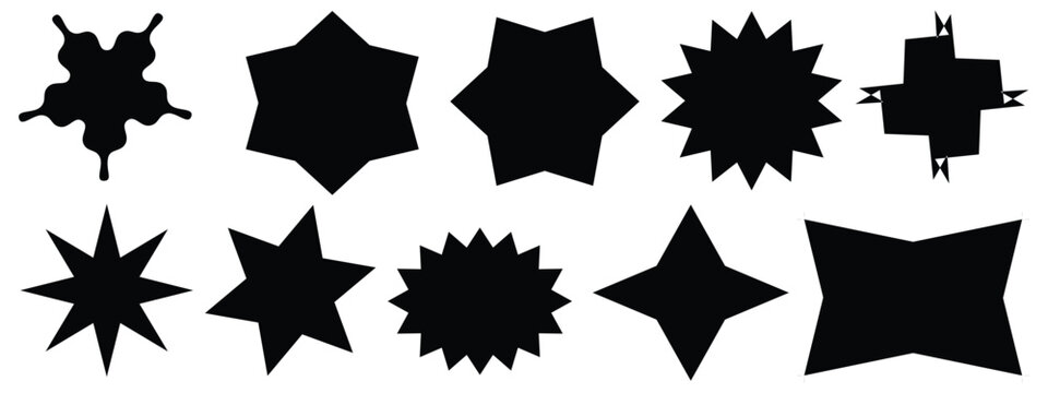 Set of red starburst with zigzag edge, scallop edge shape. Rectangle shape frame with zigzag edge. zigzag frame. Red Fabric Swatch. black zigzag lines on black background create abstract graphic
