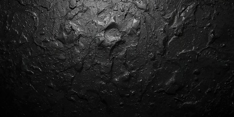 Rugged black painted metal with uneven surface texture designed for industrial or safety signage