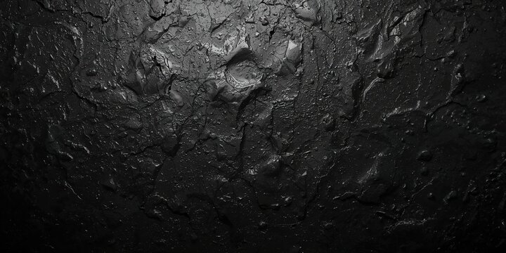 Rugged black painted metal with uneven surface texture designed for industrial or safety signage