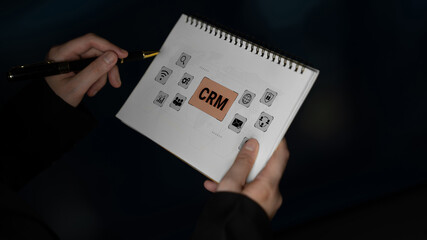 CRM system enhances customer relationship management by integrating communication, data analytics, and automation tools to improve marketing, sales, and service performance. Parse