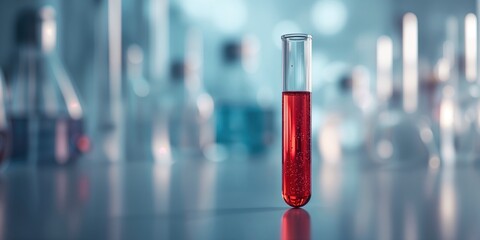 Laboratory analysis of a blood sample for Lyme Disease DNA detection, focusing on diagnostic testing processes