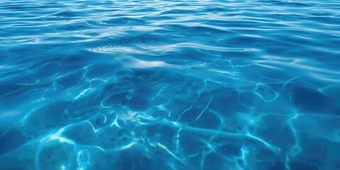 Rippled water surface texture serving as a background for editorial or informational displays