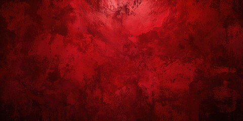 Fototapeta premium Red textured pattern with abstract design serving as wall decor, winter-themed background, or screen saver