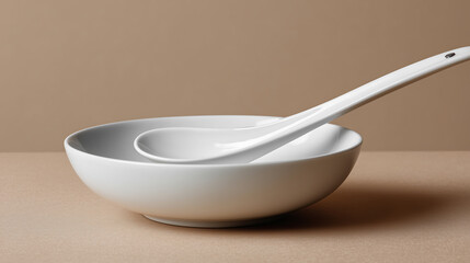 bowl with spoon